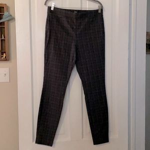Vera Wang Skinny Plaid Dress Pants